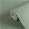 Papeldecor|Textile effect wallpaper green|Solid Colors