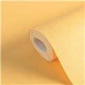Papeldecor|Papel pintado efecto textil amarillo|Colores Lisos
