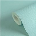 Papeldecor|Textile effect wallpaper turquoise|Solid Colors
