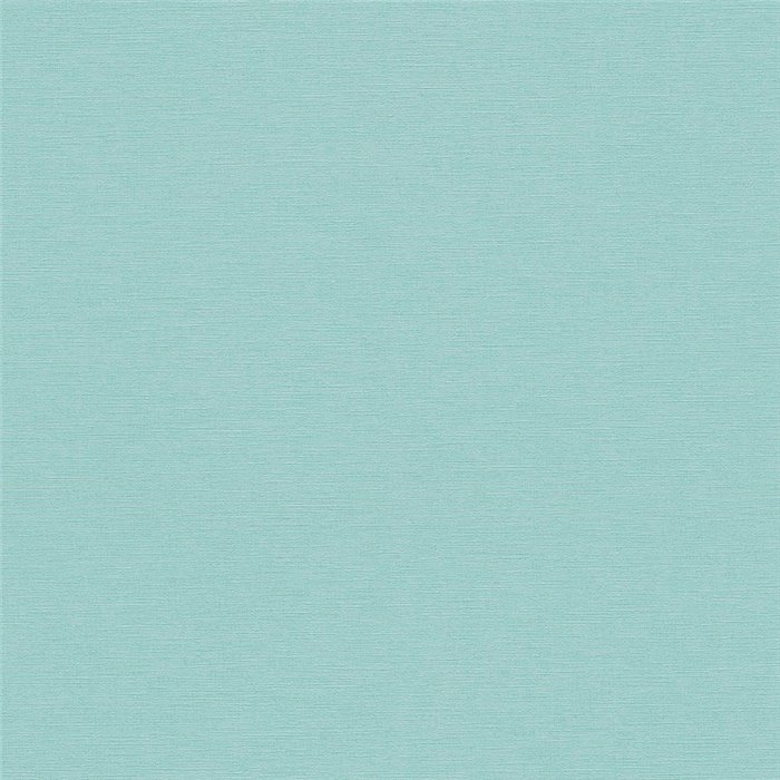 Papeldecor|Textile effect wallpaper turquoise|Solid Colors