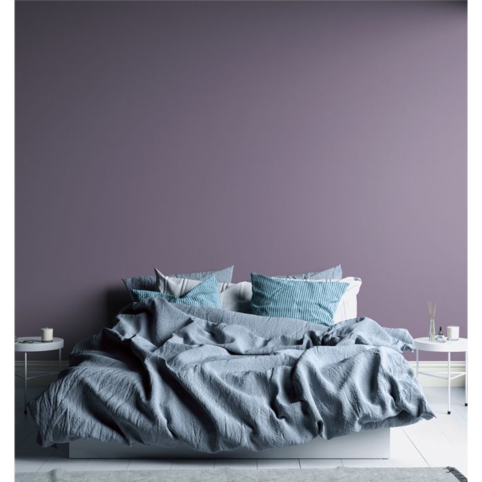 Papeldecor|Papel pintado efecto textil morado|Colores Lisos
