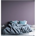 Papeldecor|Textile effect wallpaper purple|Solid Colors