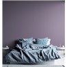Papeldecor|Textile effect wallpaper purple|Solid Colors
