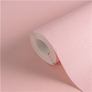 Casadeco|Papier peint uni textile marron effet mousseline|Couleurs Unies