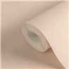Papeldecor|Textile effect wallpaper pastel beige|Solid Colors