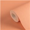 Papeldecor|Vliestapete textile Optik orange|Einfarbige Farben