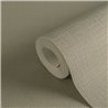 Papeldecor|Textile effect wallpaper almond green|Solid Colors