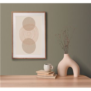 Casadeco|Plain wallpaper brown fabric effect|Solid Colors 2