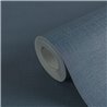 Papeldecor|Vliestapete textile Optik blau|Einfarbige Farben