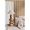Papeldecor|Vertical striped wallpaper pink and green|Stripes