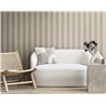 Papeldecor|Vertical striped wallpaper grey and beige|Stripes
