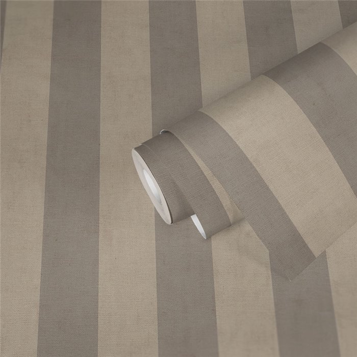 Papeldecor|Vliestapete vertikale Streifen grau und beige|Streifen