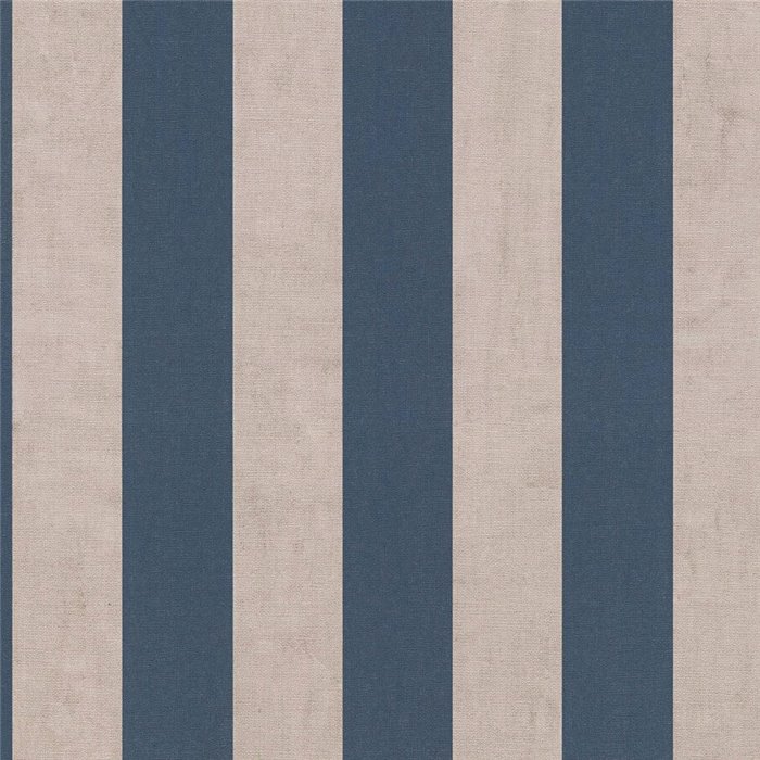 Papel pintado rayas verticales azul y beige - Papeldecor Painted Petals 2028782265