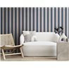 Papeldecor|Vertical striped wallpaper blue and beige|Stripes