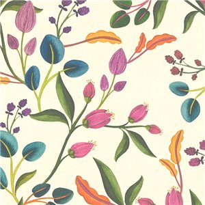 Papeldecor|Tapete ethnisches arabesken metallisches Grau|Tapeten