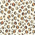 Papeldecor|Vliestapete Leopardenmuster weiß ethnischer Stil|Lederimitat