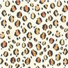Papeldecor|Papier peint motif léopard blanc style ethnique|Imitation Peau