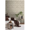 Papeldecor|Papier peint motif léopard blanc style ethnique|Imitation Peau