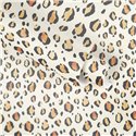 Papeldecor|Leopard print wallpaper white ethnic style|Skin Imitation
