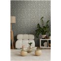 Papeldecor|Vliestapete Leopardenmuster grau ethnischer Stil|Lederimitat