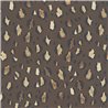 Papel pintado piel leopardo marrón, estilo étnico - Papeldecor Painted Petals 2028782163