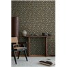 Papeldecor|Leopard print wallpaper brown ethnic style|Skin Imitation