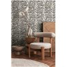 Papeldecor|Papier peint motif zèbre noir et blanc|Imitation Peau