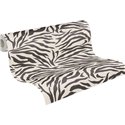 Papeldecor|Papier peint motif zèbre noir et blanc|Imitation Peau
