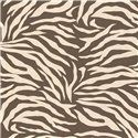 Papeldecor|Papier peint motif zèbre blanc et marron|Imitation Peau