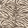 Papeldecor|Papier peint motif zèbre blanc et marron|Imitation Peau