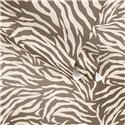 Papeldecor|Papier peint motif zèbre blanc et marron|Imitation Peau