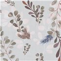 Papeldecor|Papel pintado floral escandinavo gris|Floral