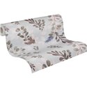 Papeldecor|Scandinavian floral wallpaper grey|Floral
