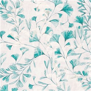 Rasch|Tapete orientalisch graugrün Blumen|Japanische Blumen