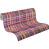 Papeldecor|Watercolor checkered wallpaper pink|Checkered
