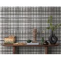 Papeldecor|Vliestapete Karomuster grau retro|Karos