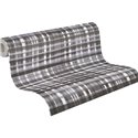 Papeldecor|Checkered wallpaper grey retro|Checkered
