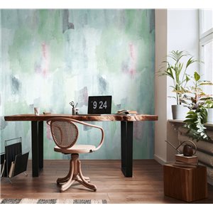 Eijffinger|Wandbild zeitgenössische Kunst Kreise orange|Wandbild 2