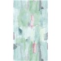 Papeldecor|Papier peint panoramique tons verts effet aquarelle|Panoramiques