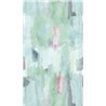 Papeldecor|Papier peint panoramique tons verts effet aquarelle|Panoramiques