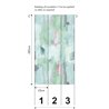 Papeldecor|Papier peint panoramique tons verts effet aquarelle|Panoramiques