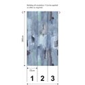 Papeldecor|Wall mural blue tones watercolor effect|Wallmurals