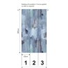 Papeldecor|Wall mural blue tones watercolor effect|Wallmurals