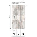 Papeldecor|Wandbild neutrale Töne Aquarelleffekt|Wandbild
