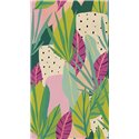 Papeldecor|Papier peint panoramique tropical feuilles exotiques colorées|Panoramiques