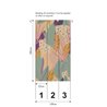 Papeldecor|Wall mural tropical tones lilac mustard and green|Wallmurals