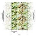 Papeldecor|Wall mural tropical palms with exotic touch|Wallmurals