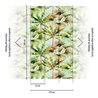 Papeldecor|Wandbild tropische Palmen mit exotischem Touch|Wandbild