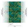 Papeldecor|Papier peint panoramique jungle tropicale feuillage vert luxuriant|Panoramiques