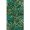 Papeldecor|Mural pared selva tropical hojas verdes exuberantes|Murales de Pared